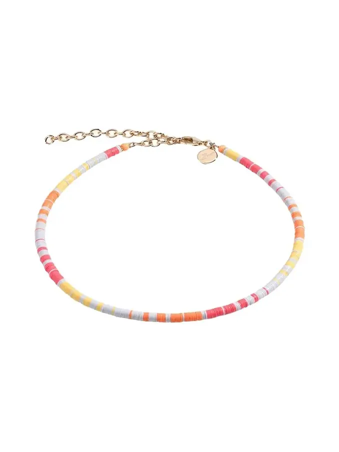Elsie Frieda Louise Choker with 4mm Heishi Beads