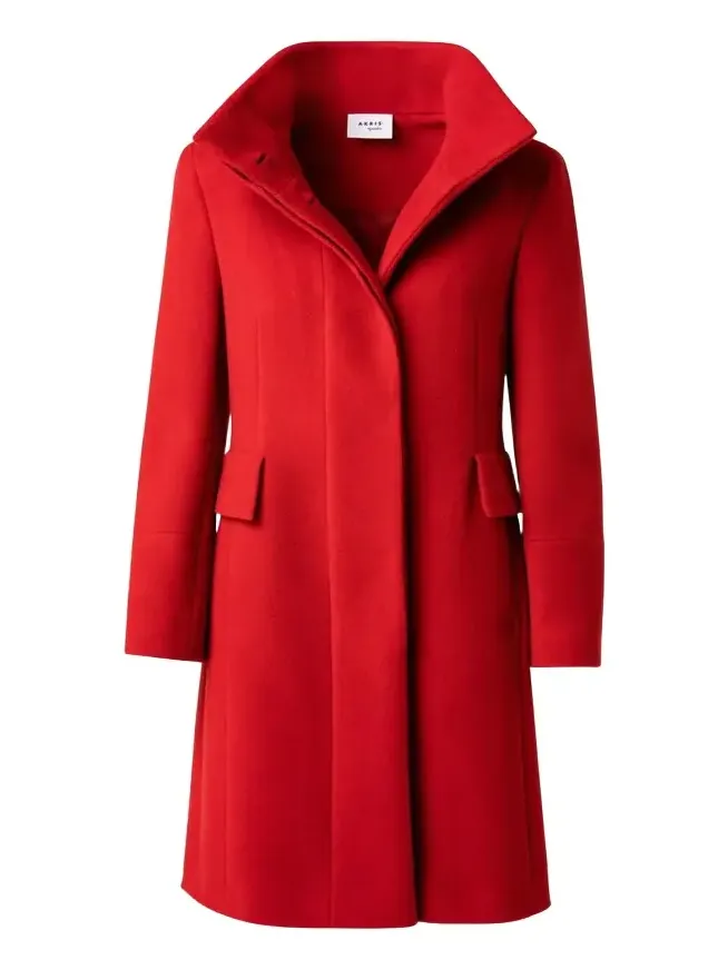 Duffle Knee-Length Wool Coat