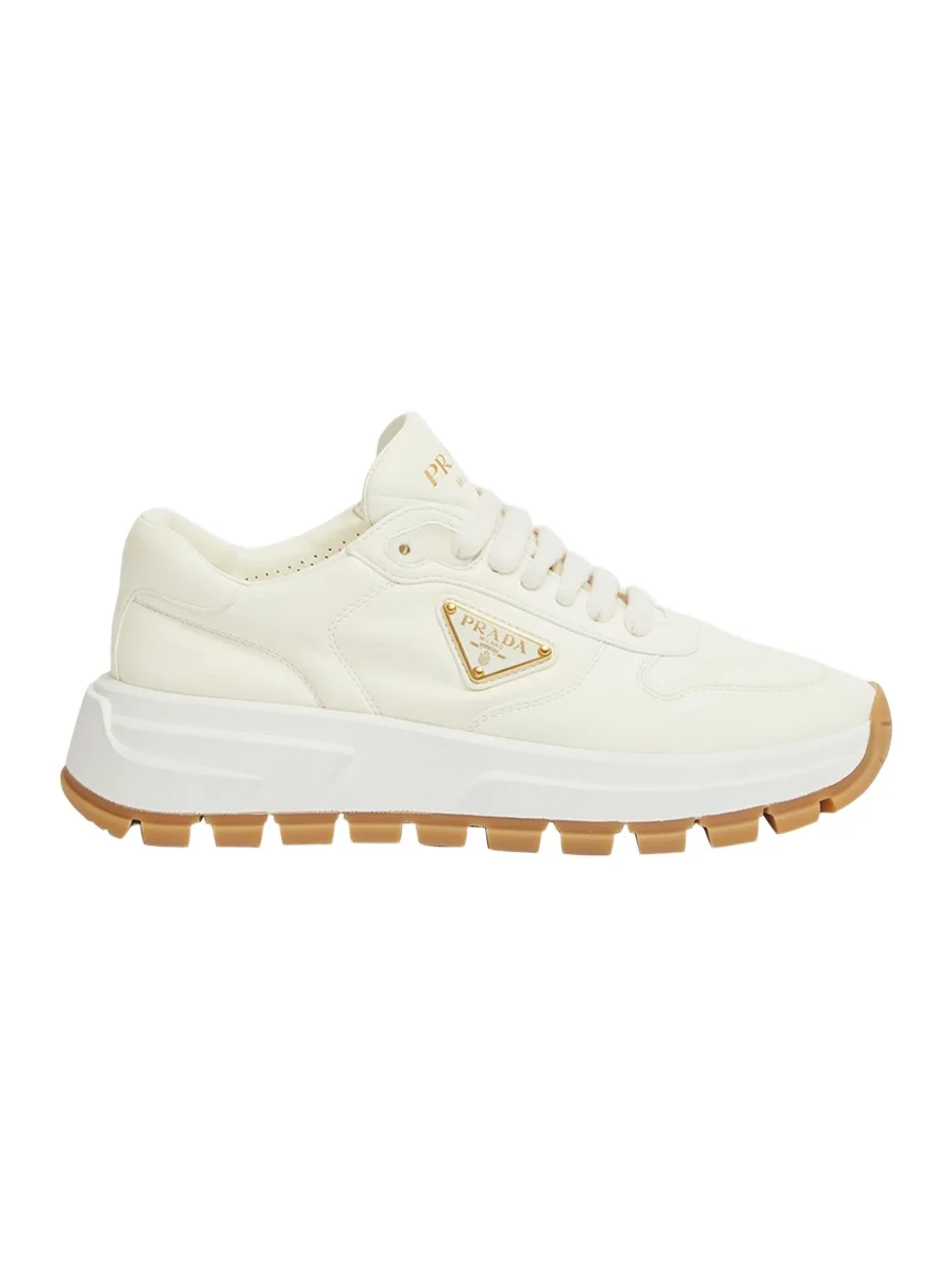Leather Logo Runner Sneakers Leather Logo Runner Sneakers