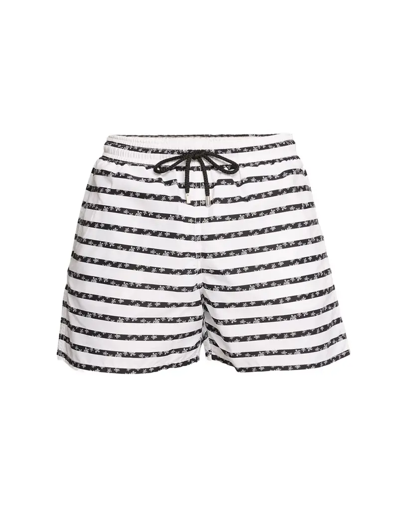 Men's Micro-Turtle Striped Swim Shorts Men's Micro-Turtle Striped Swim Shorts