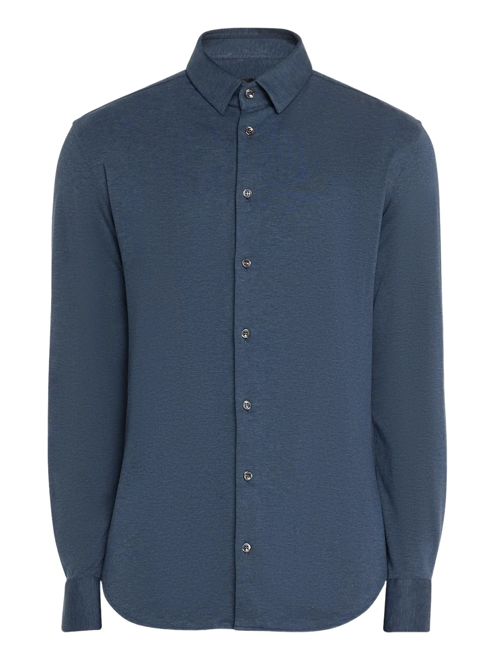 Men's Solid Cotton Stretch Sport Shirt Men's Solid Cotton Stretch Sport Shirt