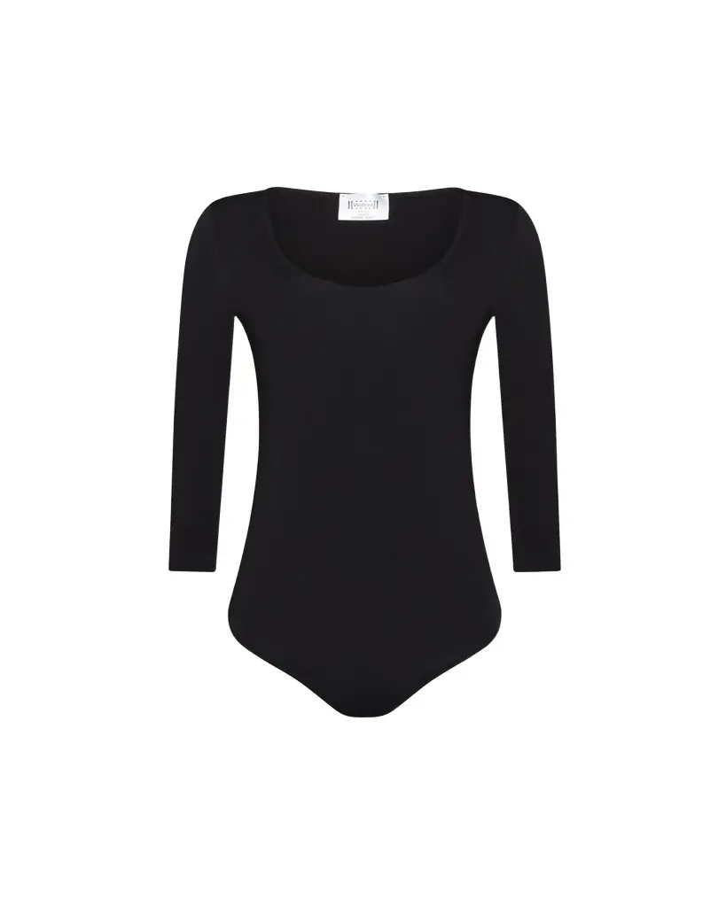 Tokio 3/4-Sleeve String Bodysuit Tokio 3/4-Sleeve String Bodysuit
