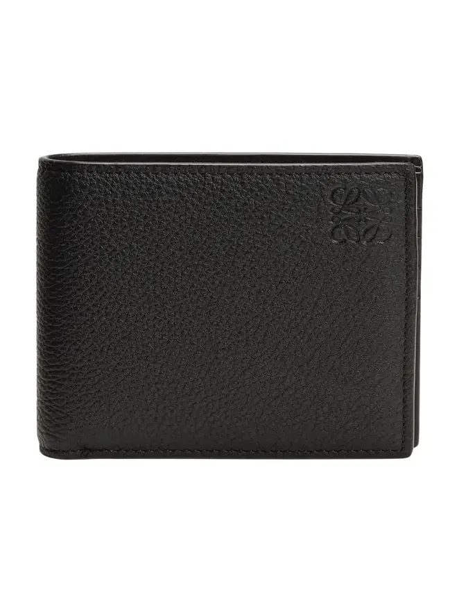Loewe Men's Anagram Bifold Leather Wallet