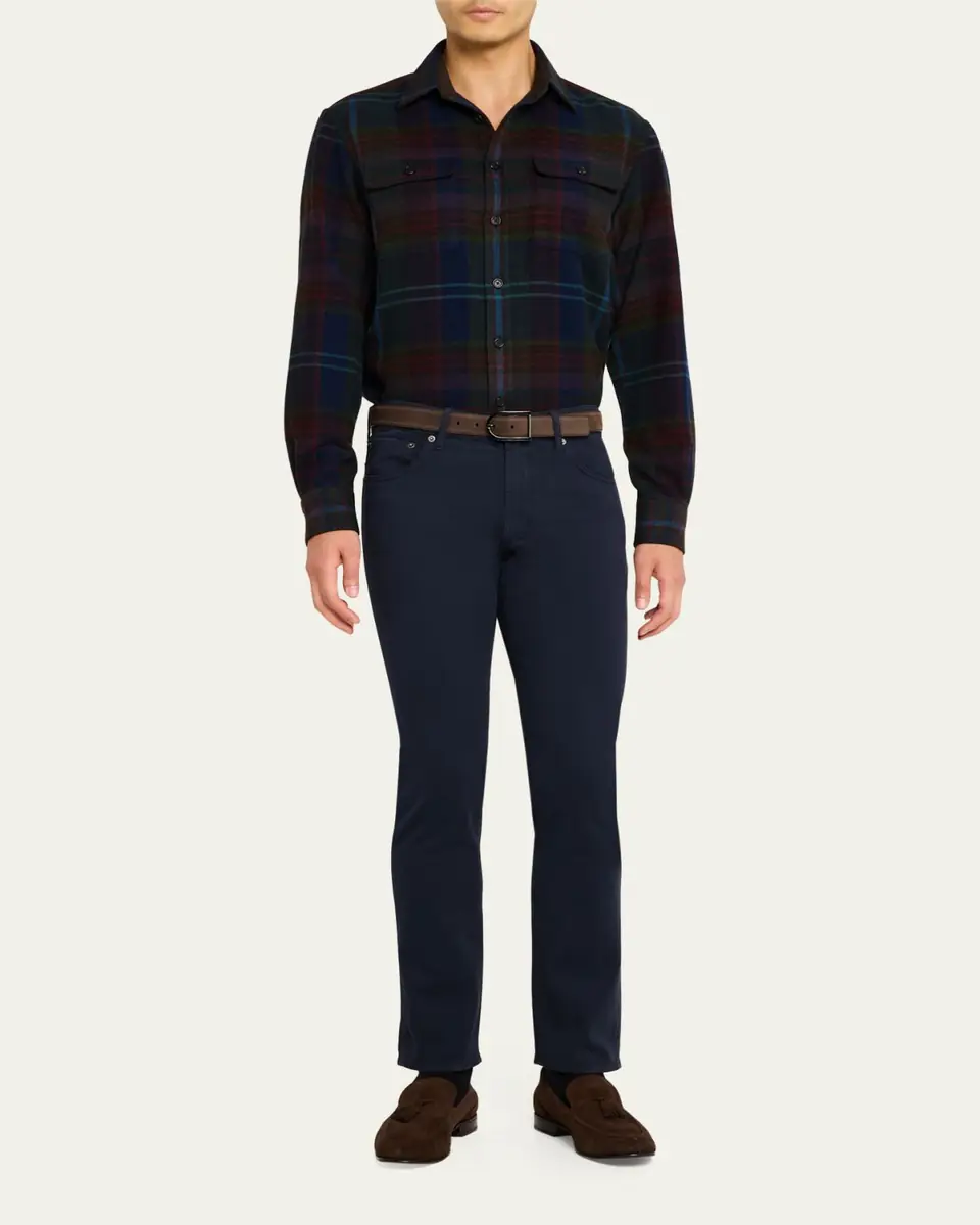 Ralph Lauren Purple Label Men's Slim Fit Stretch Twill Pants | Thumbnail 2 Ralph Lauren Purple Label Men's Slim Fit Stretch Twill Pants | Thumbnail 2