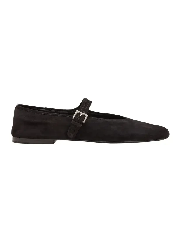 Boheme Suede Mary Jane Ballerina Flats Boheme Suede Mary Jane Ballerina Flats