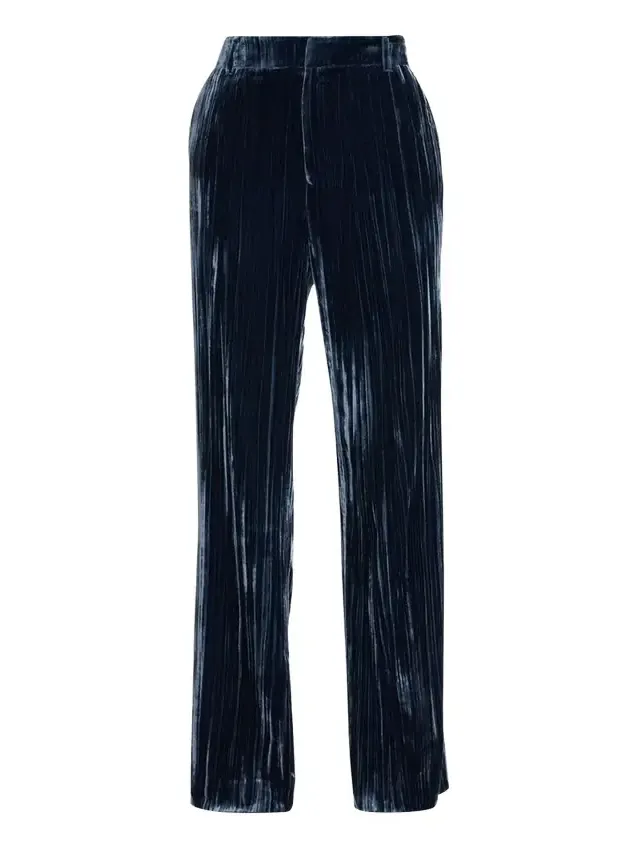 Kerry Slim Straight-Leg Crepe Pants Kerry Slim Straight-Leg Crepe Pants