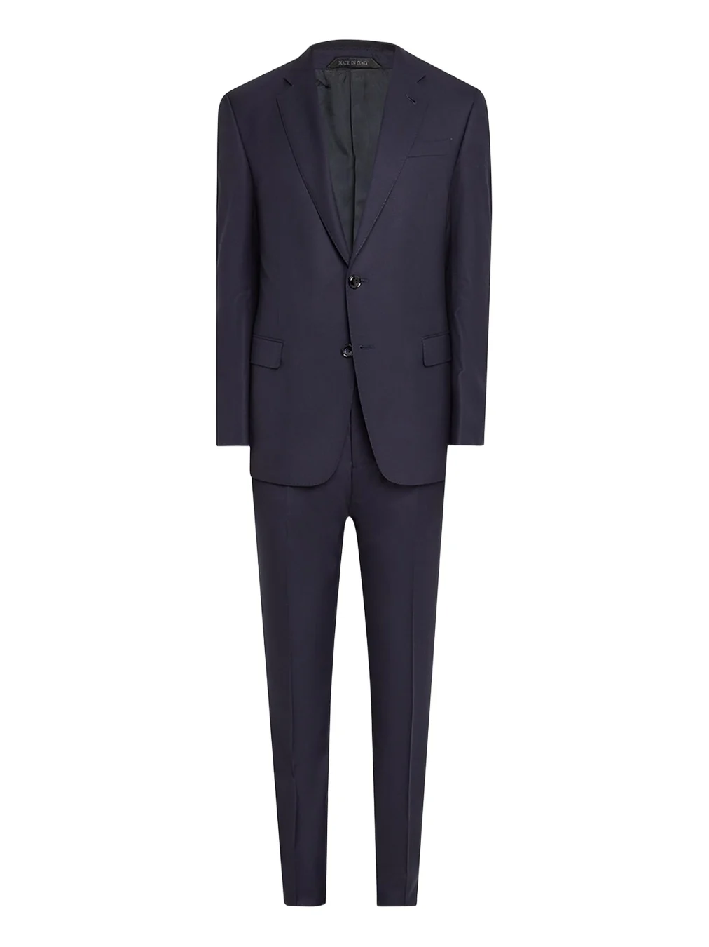 Men's Solid Wool Suit