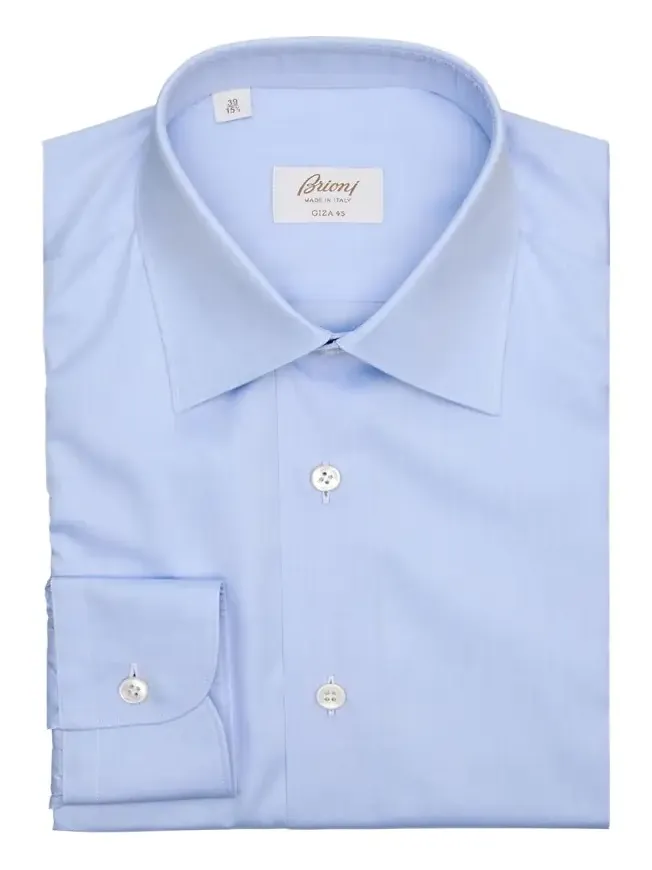 Men's Brew Giza 45 Cotton Twill Dress Shirt