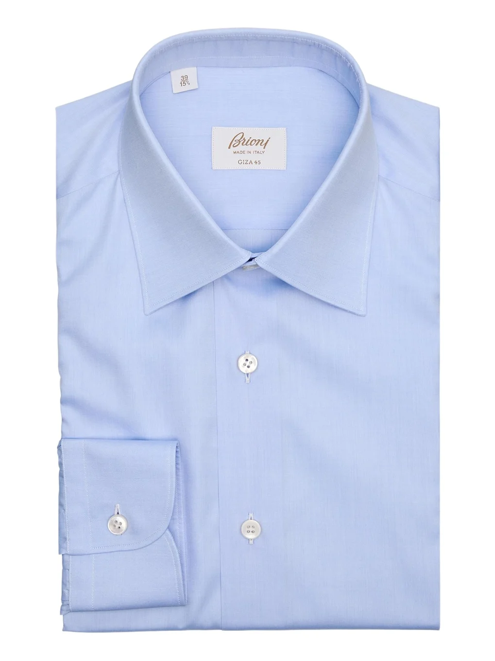 Brioni Men's Brew Giza 45 Cotton Twill Dress Shirt