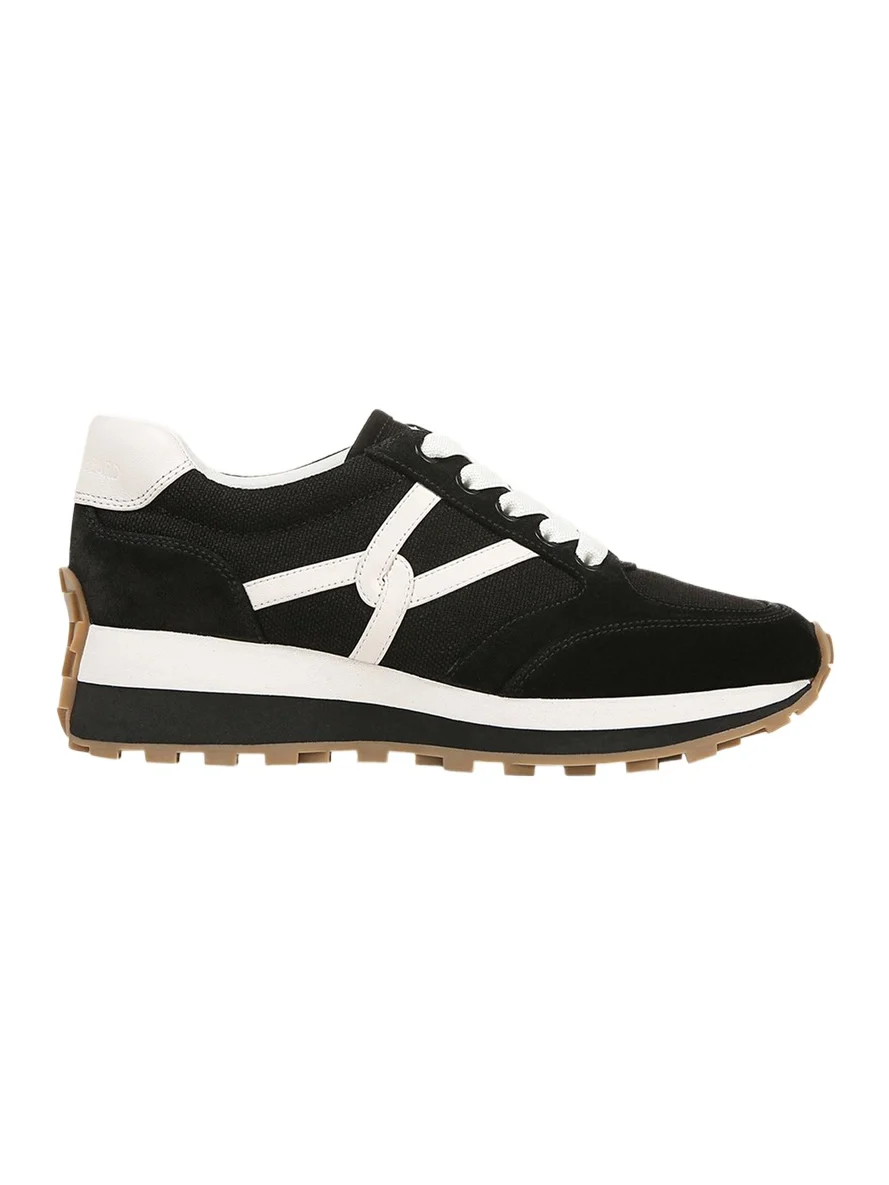 Veronica Beard Valentina Mixed Leather Retro Sneakers