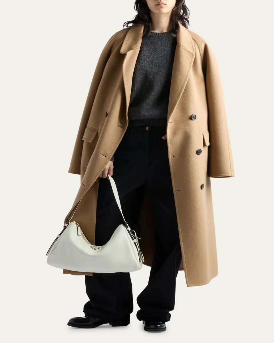 Prada Aimee Grain Leather Shoulder Bag | Thumbnail 9 Prada Aimee Grain Leather Shoulder Bag | Thumbnail 9