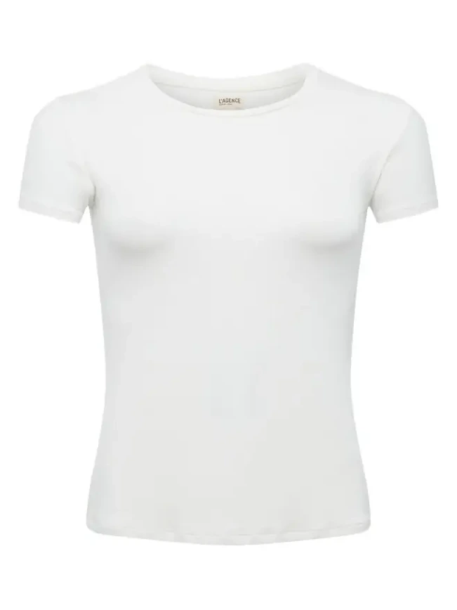 Ressi Ribbed Short-Sleeve Tee