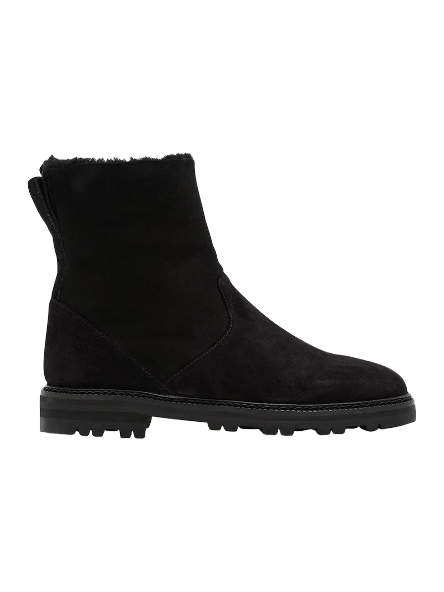 Tomosa Suede Cozy Ankle Booties Tomosa Suede Cozy Ankle Booties