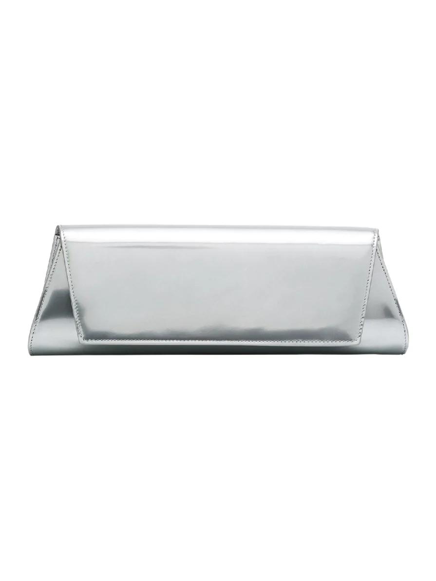 Anouk Small Metallic Leather Clutch Bag Anouk Small Metallic Leather Clutch Bag