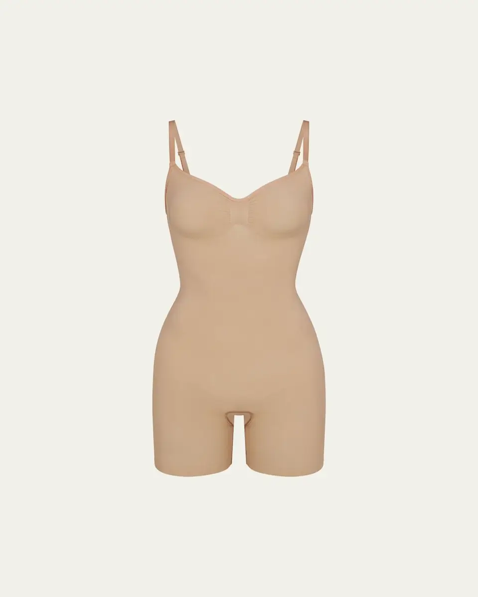 Skims Seamless Sculpt Mid-Thigh Bodysuit | Thumbnail 9 Skims Seamless Sculpt Mid-Thigh Bodysuit | Thumbnail 9