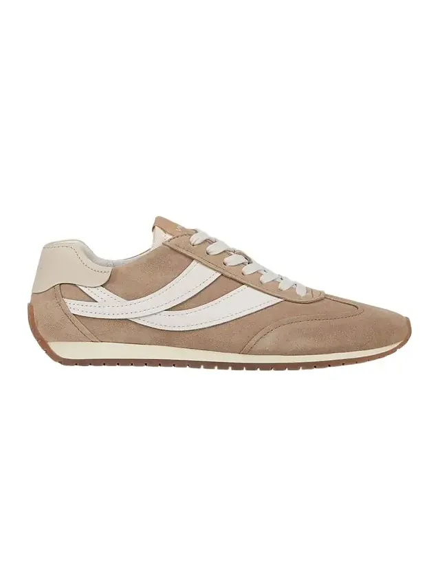 Oasis Mixed Leather Retro Sneakers