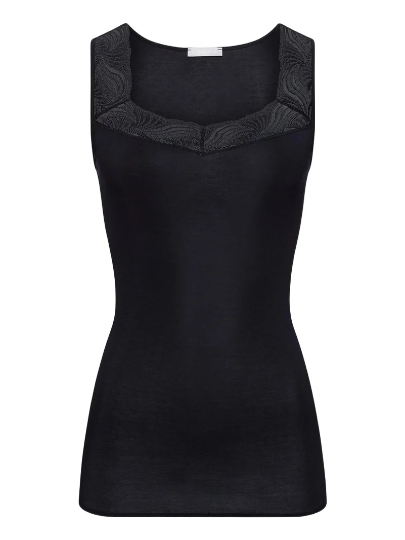 Cotton Delight Lace-Trim Tank Top Cotton Delight Lace-Trim Tank Top