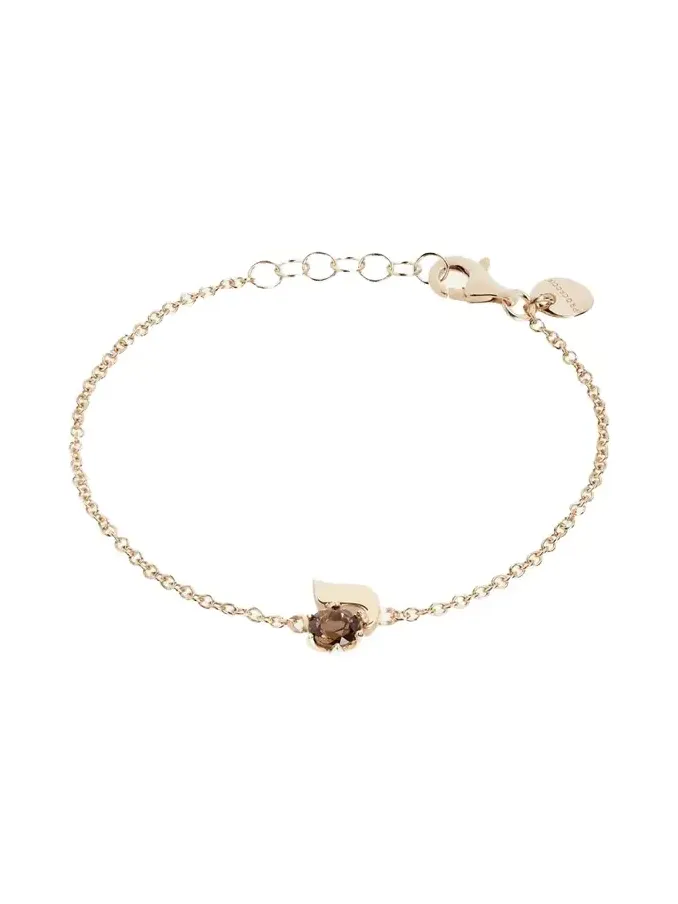 18K Gold Hebrew YOD Initial Bracelet