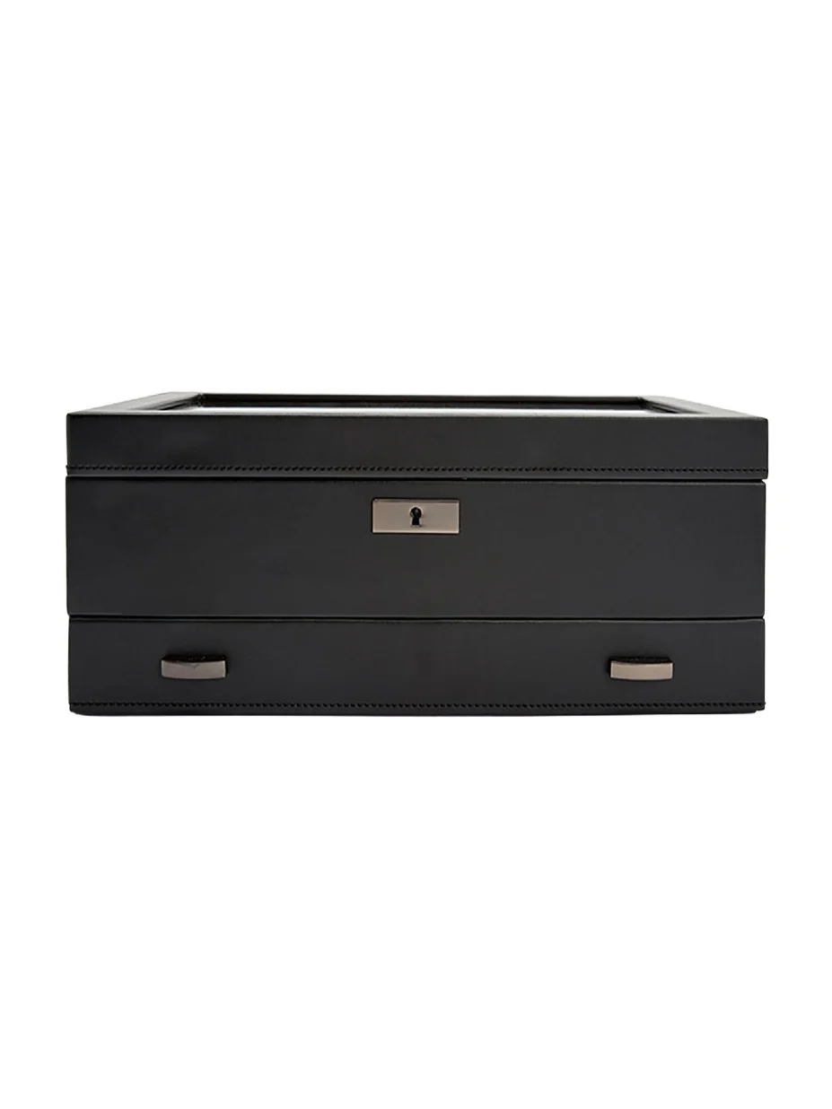 Axis 10-Piece Watch Box with Drawer Axis 10-Piece Watch Box with Drawer