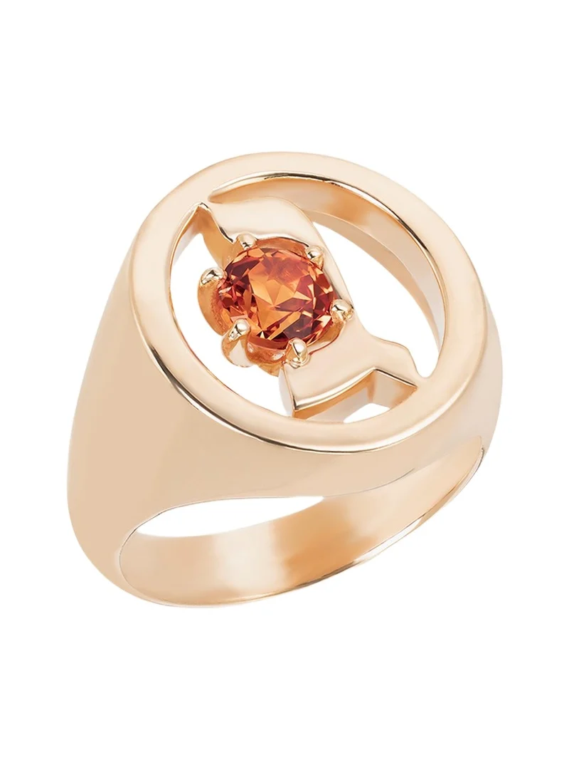 18K Gold Hebrew GIMEL Initial Signet Ring 18K Gold Hebrew GIMEL Initial Signet Ring