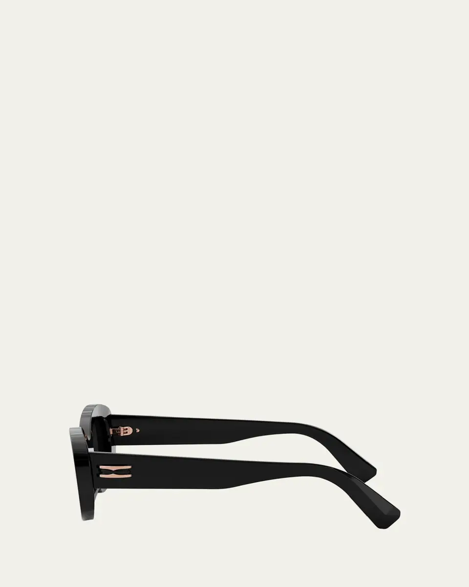 BVLGARI B. ZERO1 Oval Acetate and Nylon Sunglasses | Thumbnail 3 BVLGARI B. ZERO1 Oval Acetate and Nylon Sunglasses | Thumbnail 3