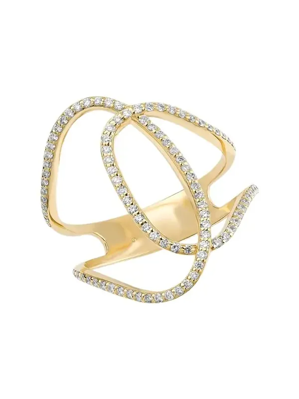 14K Gold Skinny Illuminating Diamond Ring 14K Gold Skinny Illuminating Diamond Ring