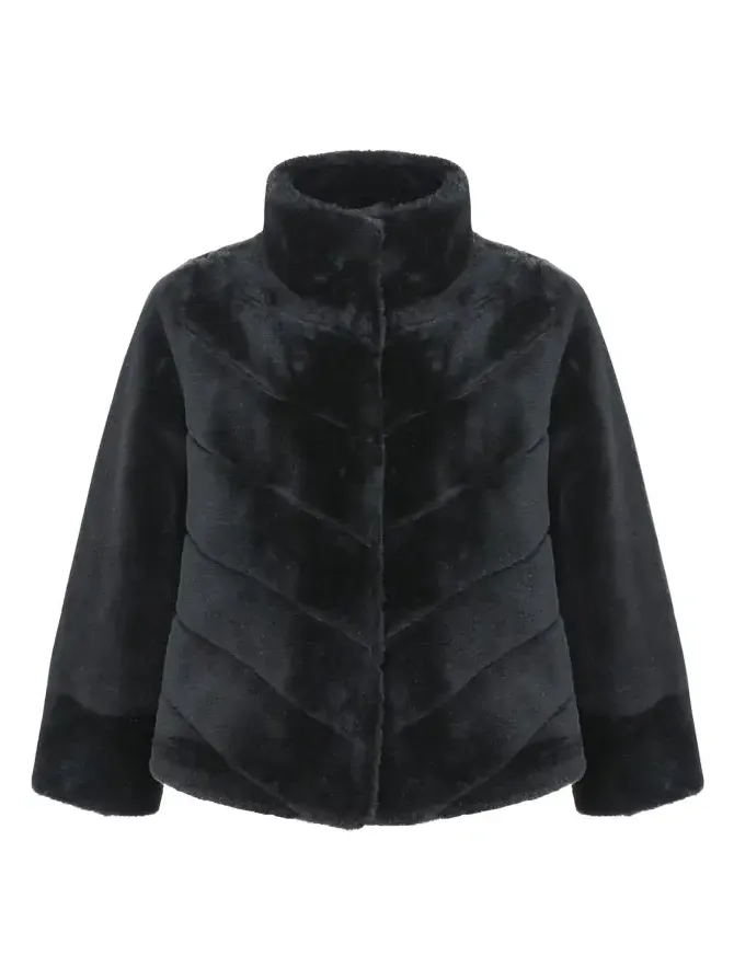 Reversible Merino Shearling Lamb Chevron Jacket Reversible Merino Shearling Lamb Chevron Jacket