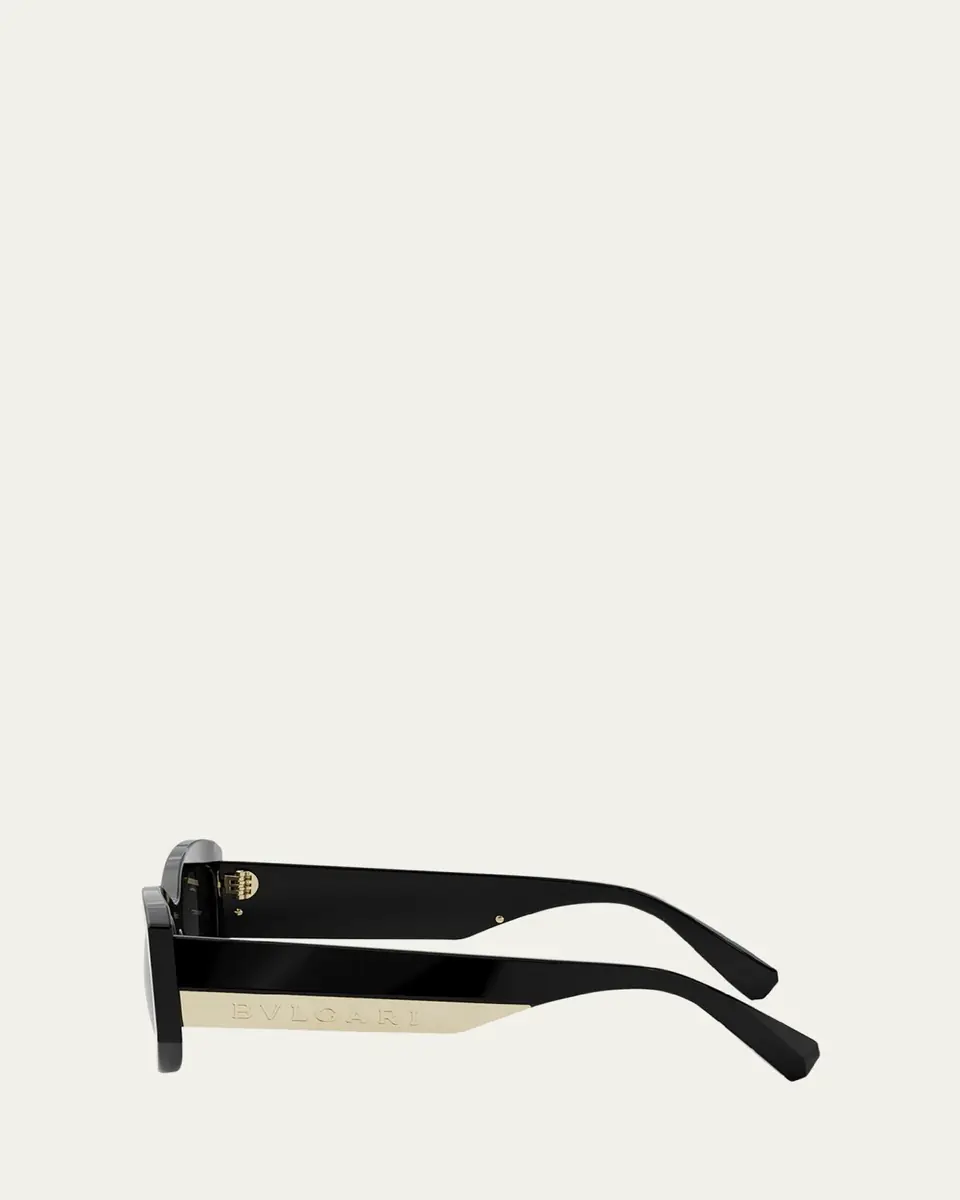 BVLGARI Roma Rectangle Sunglasses | Thumbnail 3