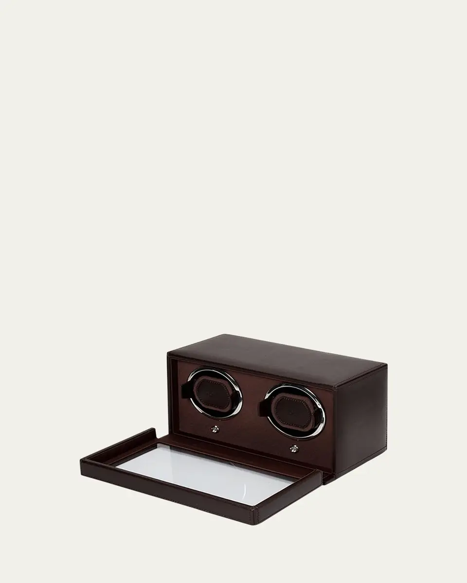 Wolf Cub Double Watch Winder with Cover | Thumbnail 2 Wolf Cub Double Watch Winder with Cover | Thumbnail 2
