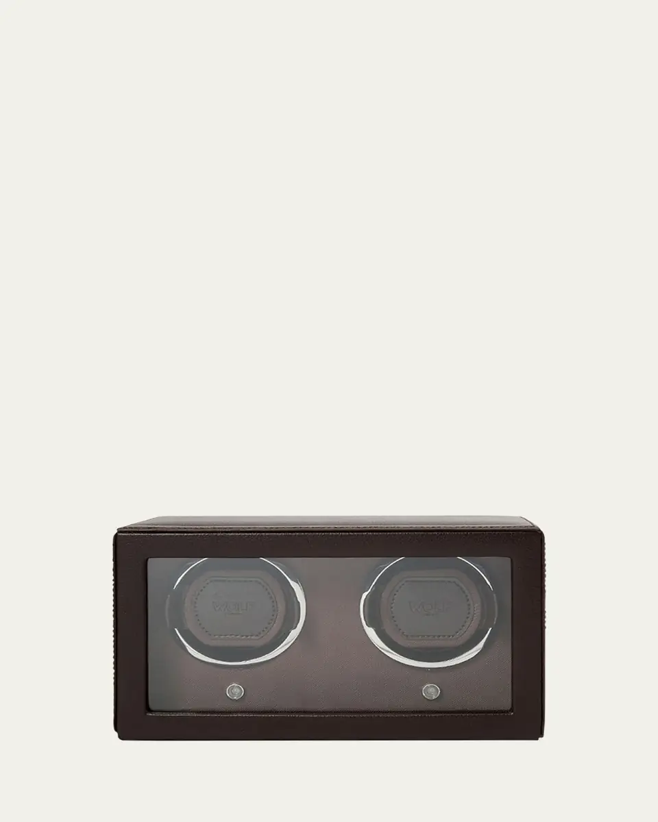 Wolf Cub Double Watch Winder with Cover | Thumbnail 3 Wolf Cub Double Watch Winder with Cover | Thumbnail 3