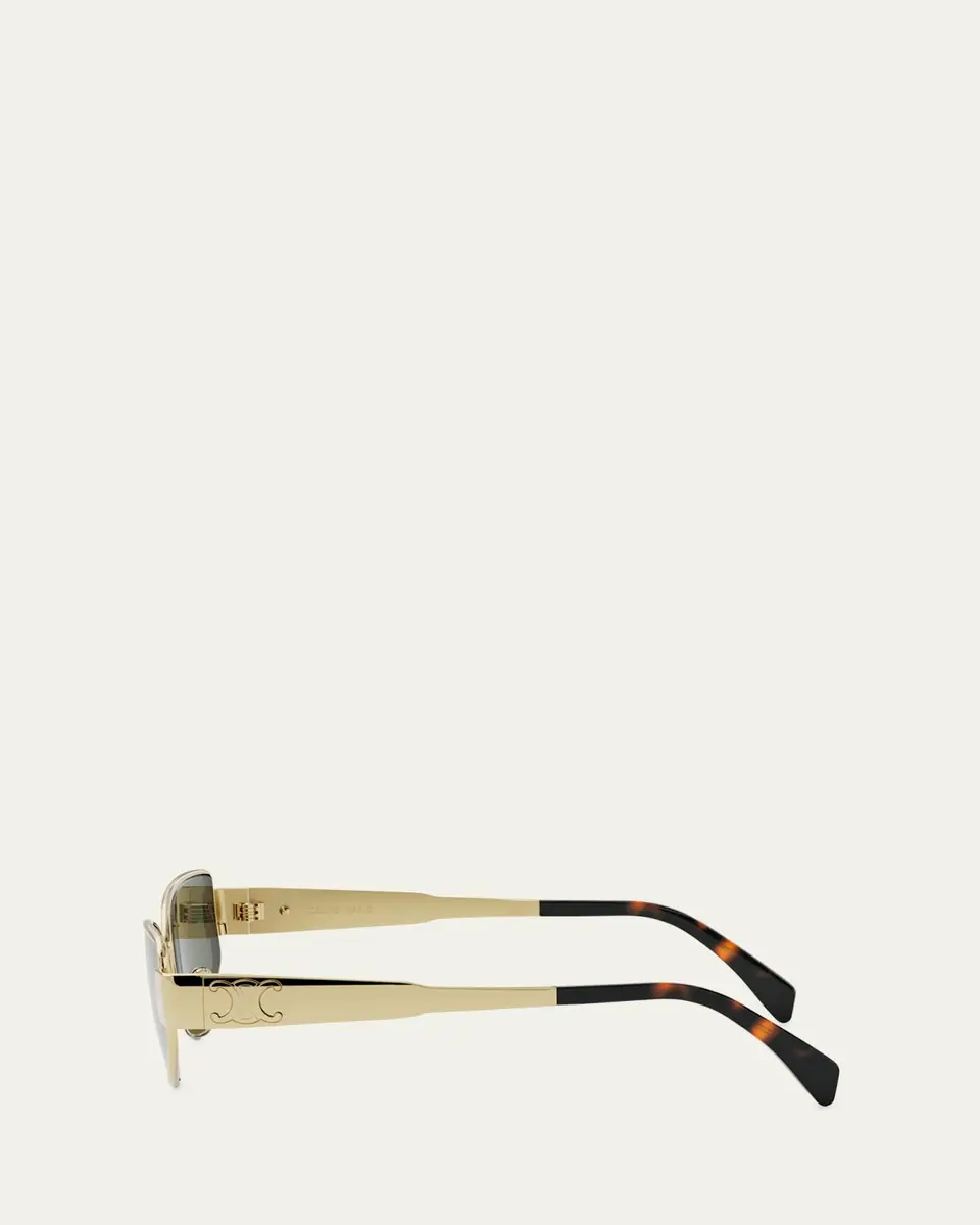 Celine Triomphe Metal Cat Eye Sunglasses | Thumbnail 3 Celine Triomphe Metal Cat Eye Sunglasses | Thumbnail 3