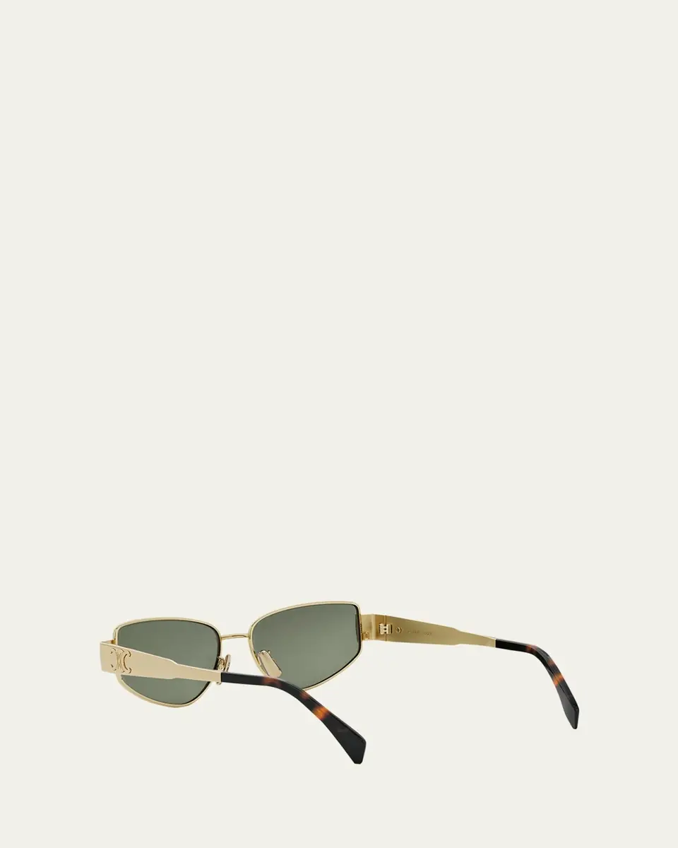 Celine Triomphe Metal Cat Eye Sunglasses | Thumbnail 4 Celine Triomphe Metal Cat Eye Sunglasses | Thumbnail 4