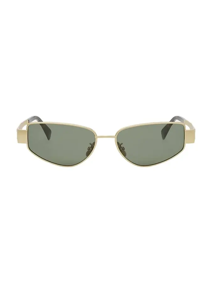 Triomphe Metal Cat Eye Sunglasses Triomphe Metal Cat Eye Sunglasses