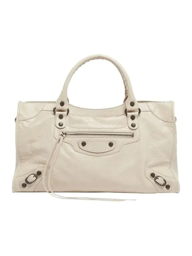 Le City Medium Leather Top-Handle Bag