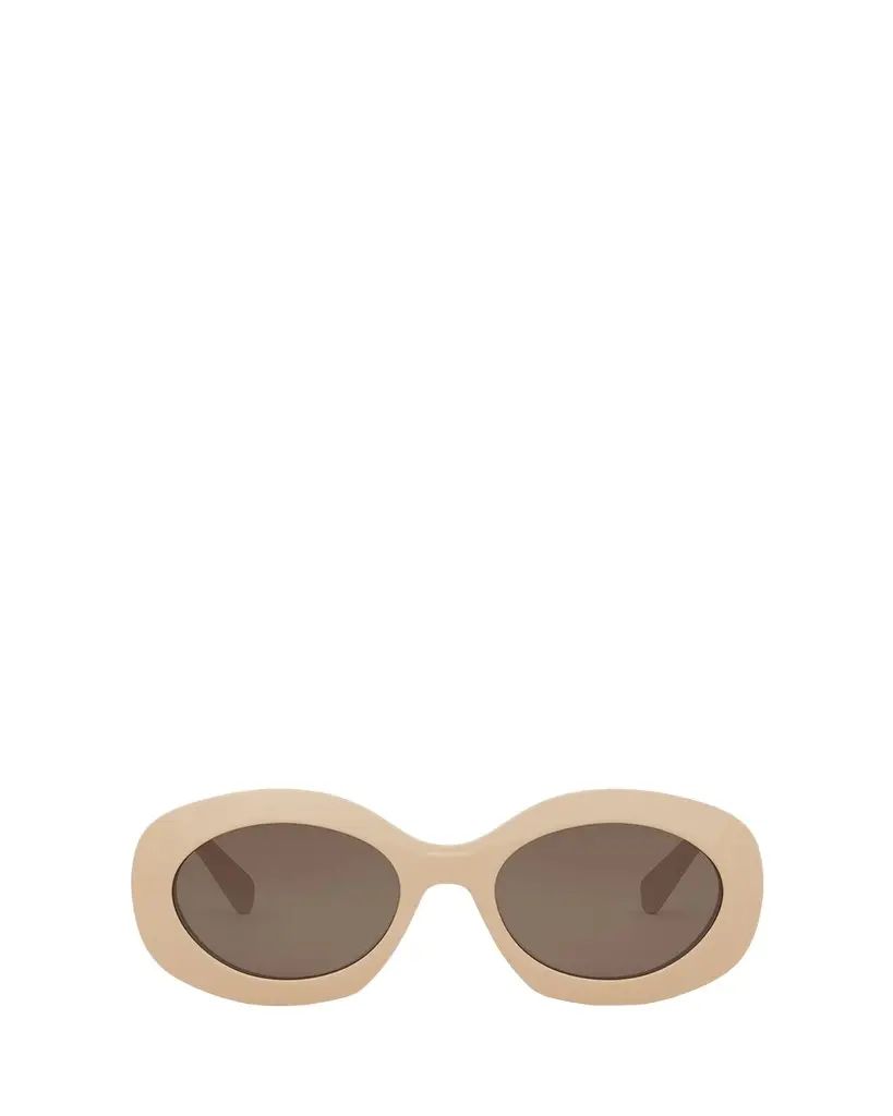 Triomphe Round Acetate Sunglasses Triomphe Round Acetate Sunglasses