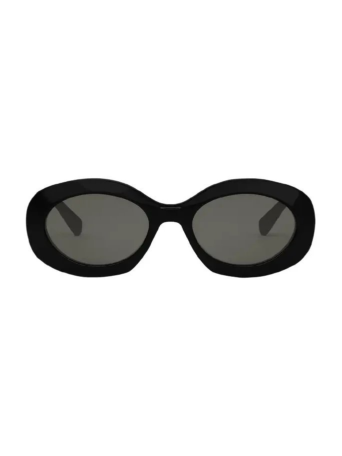 Triomphe Round Acetate Sunglasses Triomphe Round Acetate Sunglasses