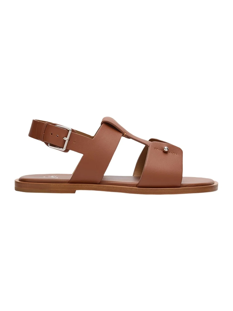 Christian Louboutin Men's Chambeliss Leather Sandals