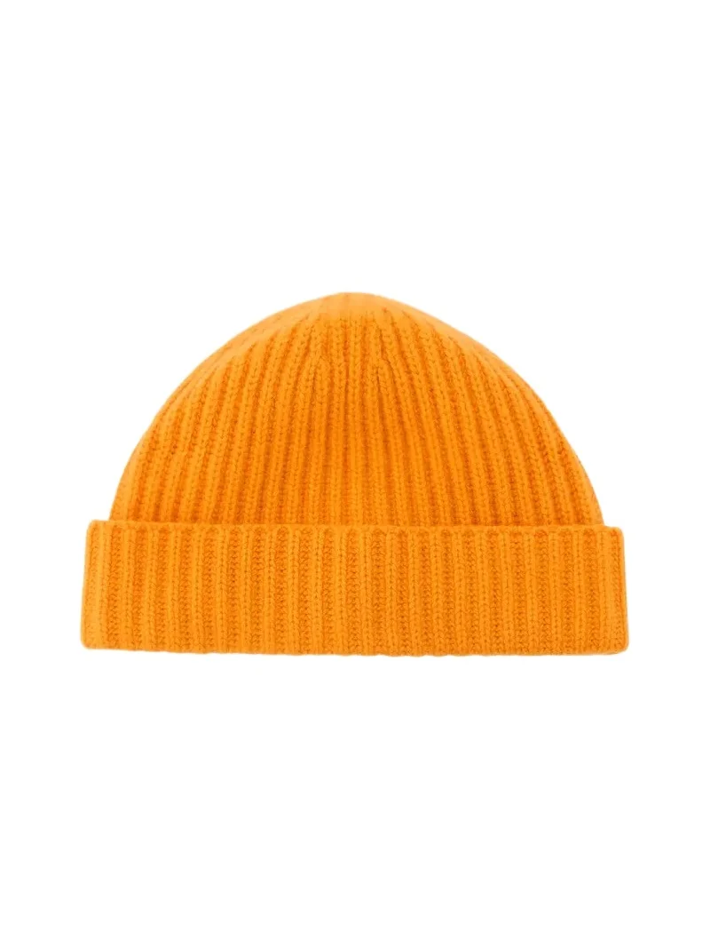 Bergdorf Goodman Men's Rib-Knit Cashmere Beanie Hat