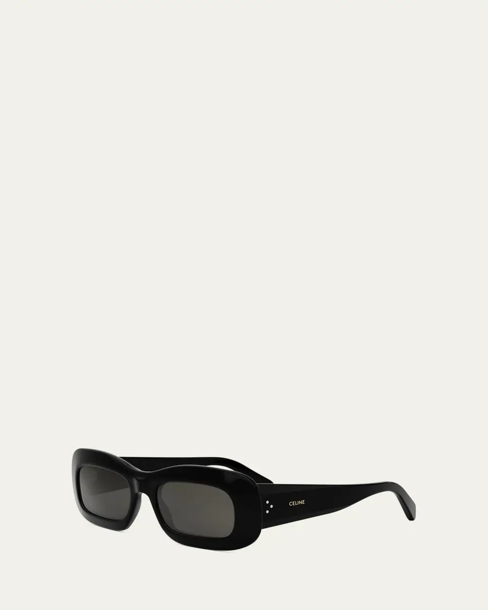 Celine Bold 3 Dots Acetate Rectangle Sunglasses | Thumbnail 2 Celine Bold 3 Dots Acetate Rectangle Sunglasses | Thumbnail 2