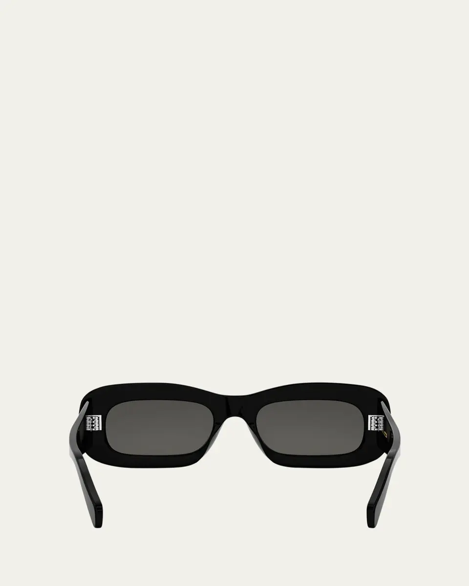 Celine Bold 3 Dots Acetate Rectangle Sunglasses | Thumbnail 5 Celine Bold 3 Dots Acetate Rectangle Sunglasses | Thumbnail 5