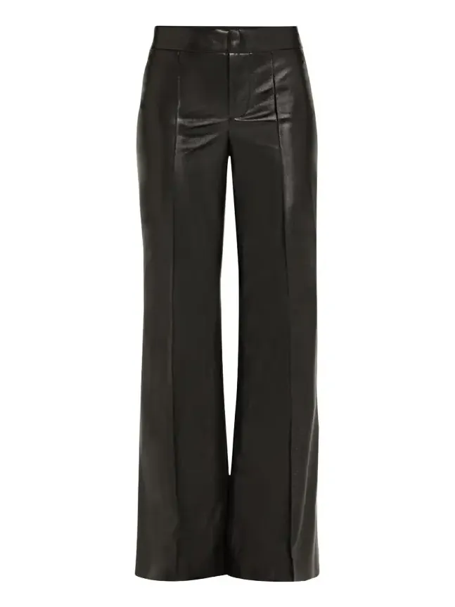 Dylan Vegan Leather Wide-Leg Pants