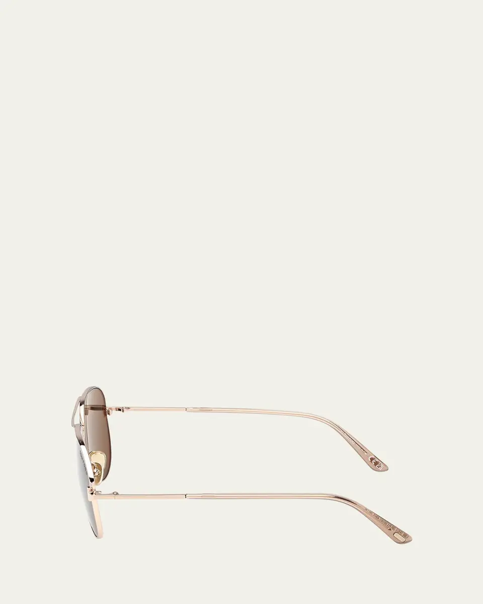 Tom Ford Clark Metal Aviator Sunglasses | Thumbnail 3 Tom Ford Clark Metal Aviator Sunglasses | Thumbnail 3