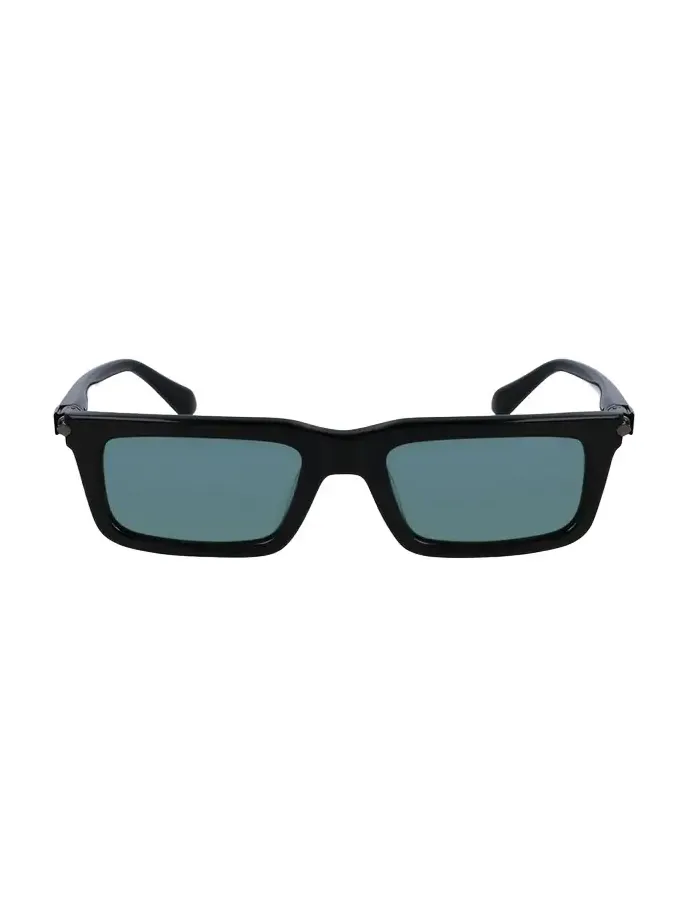 Men's Prisma Modified Acetate Rectangle Sunglasses, 53mm
