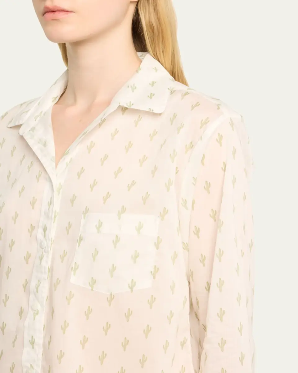 Pour Les Femmes Long Sleeve Pajama Set | Thumbnail 13