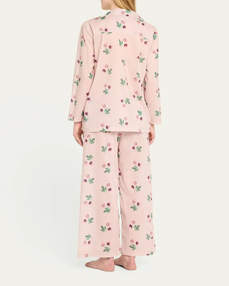Pour Les Femmes Long Sleeve Pajama Set | Thumbnail 3