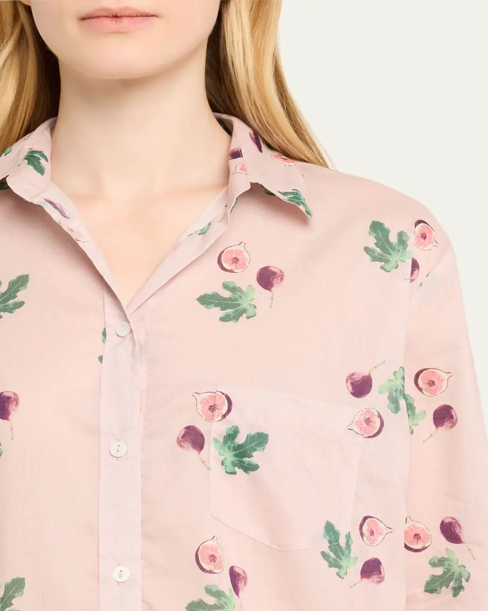 Pour Les Femmes Long Sleeve Pajama Set | Thumbnail 5