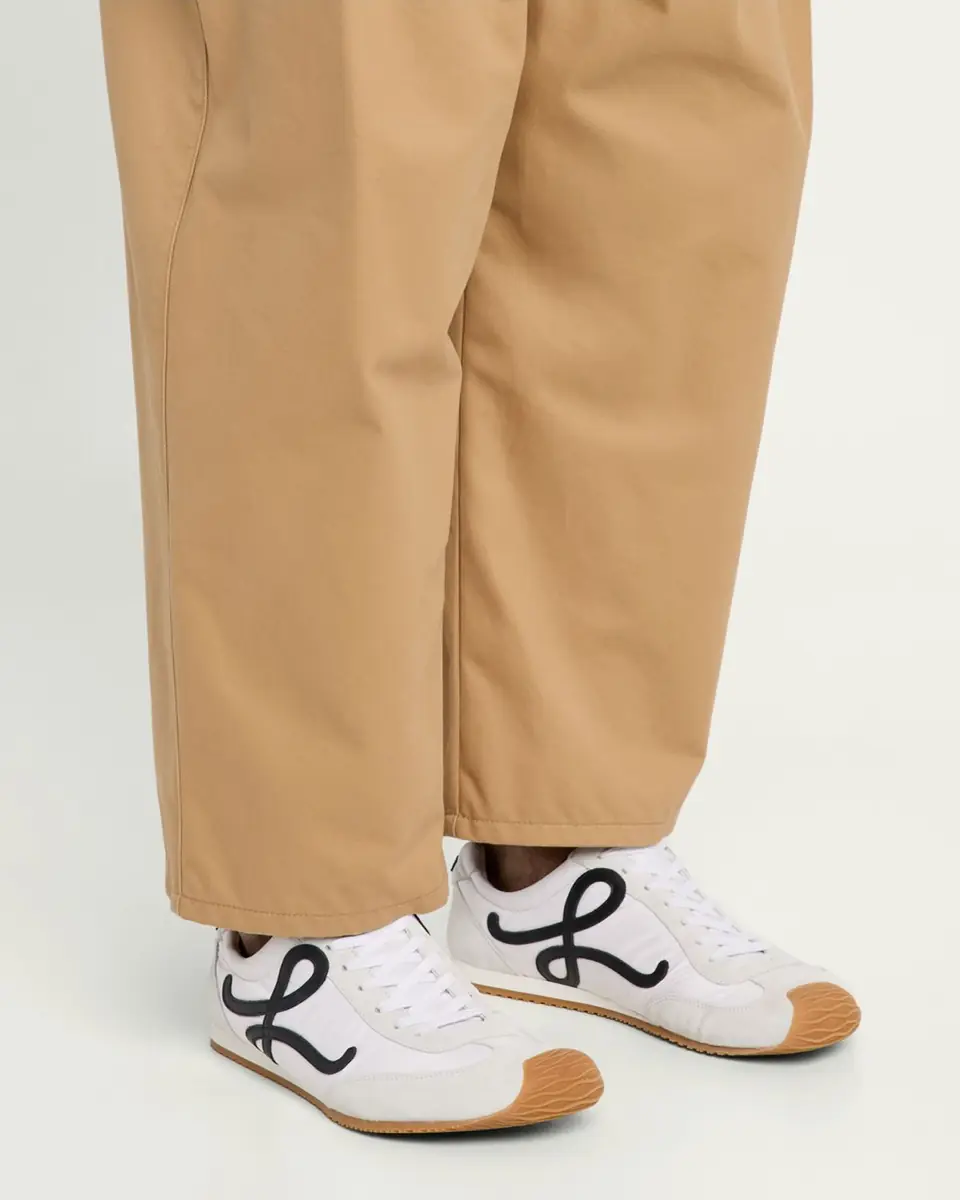Loewe Men's Ballet Runner 2.0 Nylon & Calfskin Sneakers | Thumbnail 3