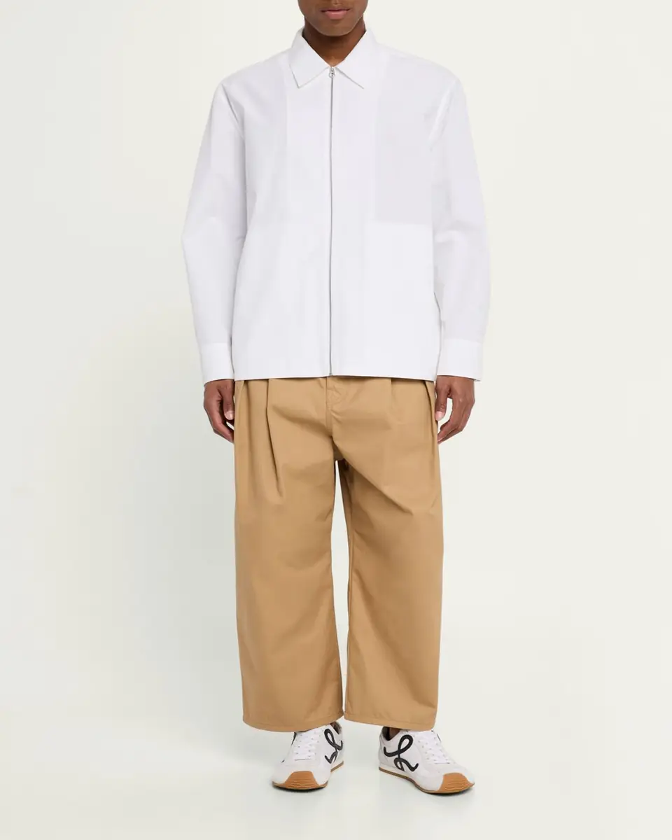 Loewe Men's Ballet Runner 2.0 Nylon & Calfskin Sneakers | Thumbnail 4