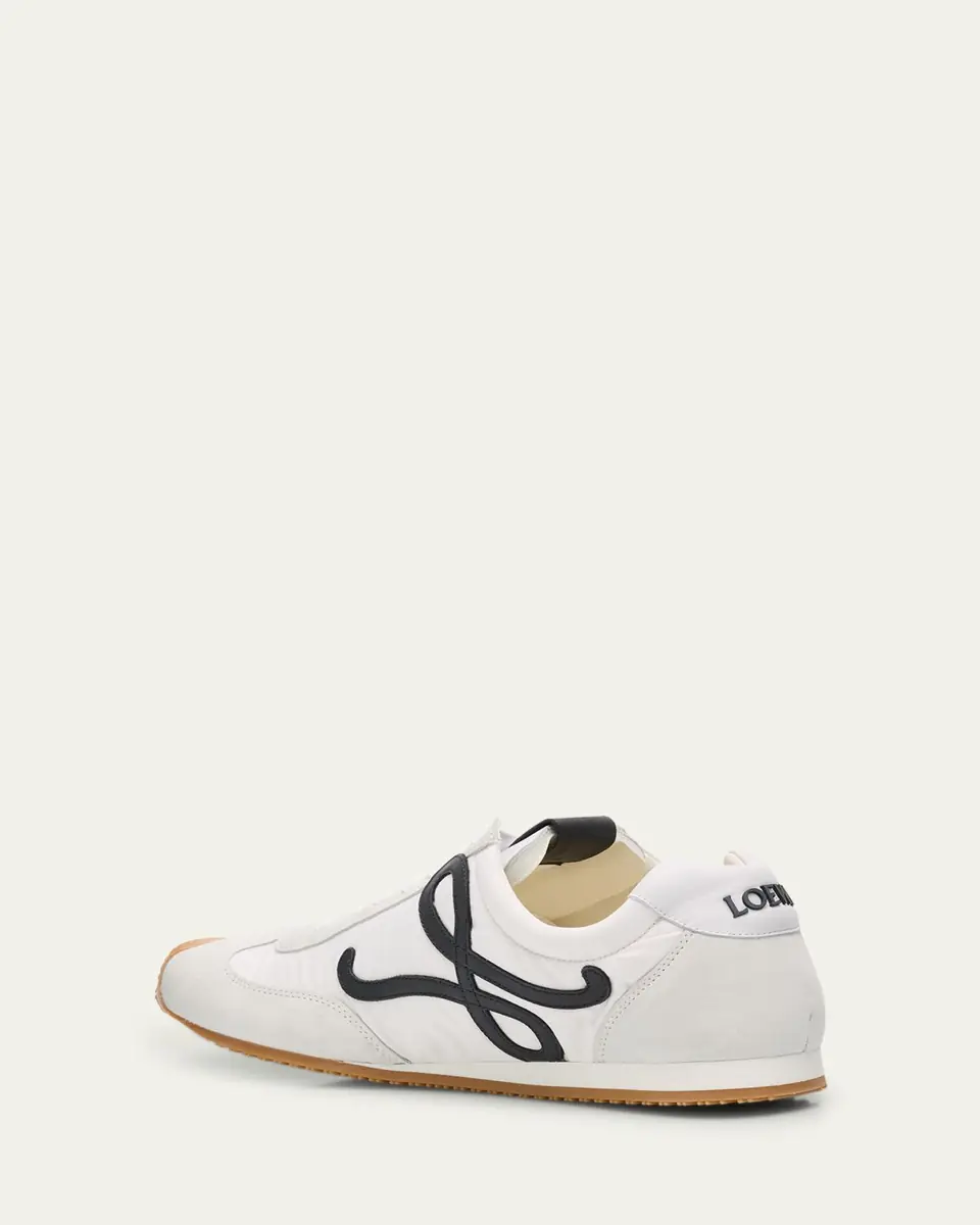 Loewe Men's Ballet Runner 2.0 Nylon & Calfskin Sneakers | Thumbnail 5