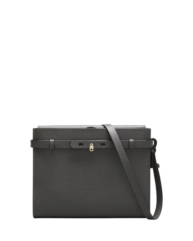 Valextra B-Tracollina Leather Shoulder Bag | Image 1 Valextra B-Tracollina Leather Shoulder Bag | Image 1